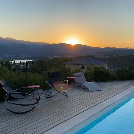 De Charme A Louer En Corse, Piscine Chauffee Oletta (Corsica)